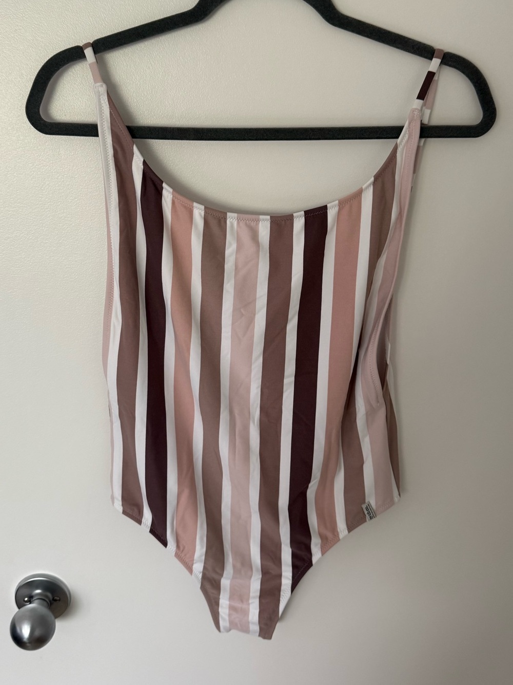NWOT Striped swimsuit
